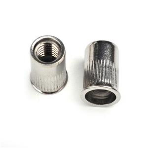 Reduce Head Knurled Body Stainless Steel Rivet Nut