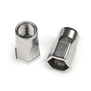 Reduce Head Half Hex Body Stainless Steel Rivet Nut